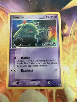 Drowzee 67/113 Reverse Holo Delta Species - Pokemon Card - LP/MP - Image 1
