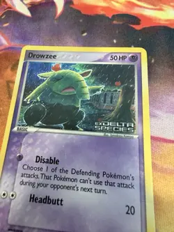 Drowzee 67/113 Reverse Holo Delta Species - Pokemon Card - LP/MP - Image 4