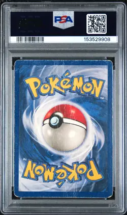 1999 POKEMON FOSSIL #5 GENGAR-HOLO PSA 1 - Image 2