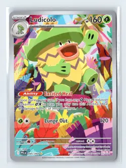 Pokemon TCG - Ludicolo - 095/094 - ME02: Phantasmal Flames NM - Image 1