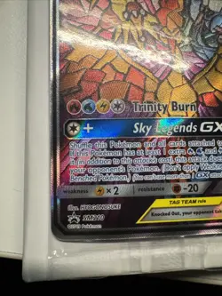 Sealed Moltres Zapdos Articuno TAG TEAM GX SM210 Promo Holo Pokemon TCG Card - Image 2
