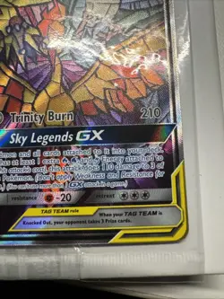 Sealed Moltres Zapdos Articuno TAG TEAM GX SM210 Promo Holo Pokemon TCG Card - Image 3