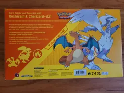 Pokemon TCG Reshiram & Charizard-GX Premium Collection Box 10 Packs 2021 - Image 4