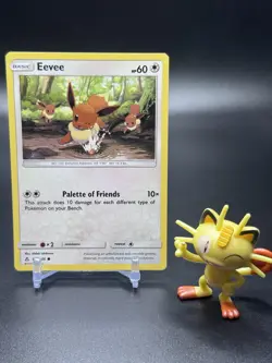 Eevee 105/156 Pokemon Sm-Ultra Prism Regular - LP - Image 1
