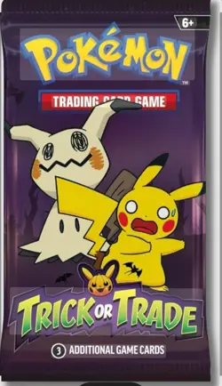 Pokemon TCG 10x Packs of TRICK OR TRADE 2023 PACK BUNDLE ⚠OUT OF PRODUCTION⚠ - Image 2