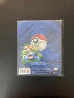 Pokemon Card WOTC 1999 Original Blue 4-Pocket Binder Collectors Album TCG - Image 3