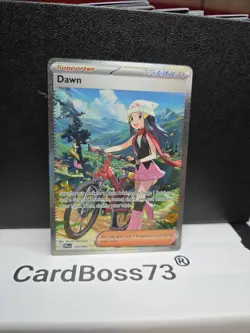 Pokemon TCG Dawn 129/094 SIR Illustration Phantasmal Flames Card NM - Image 2