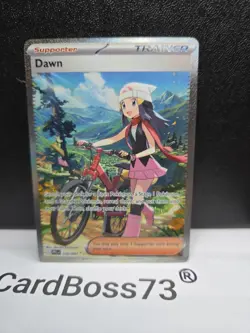 Pokemon TCG Dawn 129/094 SIR Illustration Phantasmal Flames Card NM - Image 4