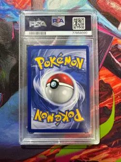 Blaine's Charizard 2/132 Gym Challenge Corrected Symbol PSA 8 Nm-MT Pokemon TCG - Image 2