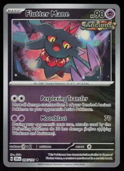 Flutter Mane 096/191 Uncommon Surging Sparks Pokemon Reverse Holo Near Mint - Image 1