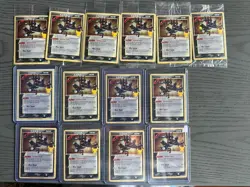 Pokemon (6) Sealed & (8) Unsealed Greninja Gold Star SWSH144 Black Star Promo - Image 1