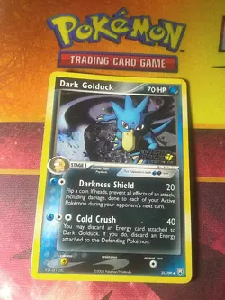 Pokemon TCG Reverse Holo Dark Golduck 35/109 Ex Team Rocket Returns LP - Image 2