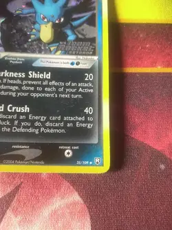 Pokemon TCG Reverse Holo Dark Golduck 35/109 Ex Team Rocket Returns LP - Image 4