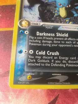 Pokemon TCG Reverse Holo Dark Golduck 35/109 Ex Team Rocket Returns LP - Image 5