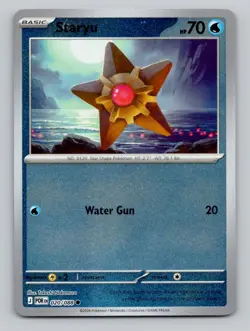 Staryu 020/088 Common Perfect Order Pokemon Reverse Holo Near Mint - Image 1