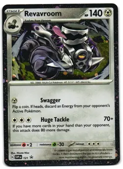 Revavroom 121 - Scarlet & Violet Promo Pokemon TCG Holo - M/LP Card - Image 1