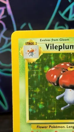 Vileplume 15/64 MP Jungle Holo Rare Vintage Pokemon TCG Card WOTC 1999 - Image 2