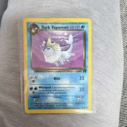 Pokemon Dark Vaporeon 45/82 Team Rocket Uncommon 60 HP Regular Card English - Image 1