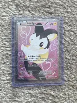 Emolga - RC23/RC25 - Pokemon Legendary Treasures Radiant Collection Card NM - Image 1