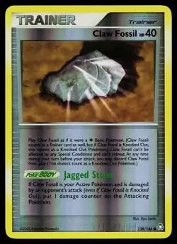 Pokemon Card - Claw Fossil Legends Awakened 138/146 Reverse Holo Common - Image 1