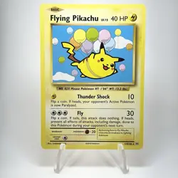 Flying Pikachu 110/108 Evolutions XY Evolutions Pokemon TCG Card Lightly Played - Image 1
