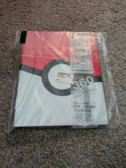 Pokemon TCG POKEBALL Binder Album (PRO) Ultra Pro 9 Pocket 360 Cards Brand New! - Image 1