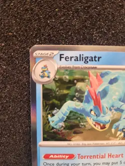 Feraligatr - (Prerelease) Promo SV: Scarlet & Violet Promo Cards 089 NM Holo - Image 2