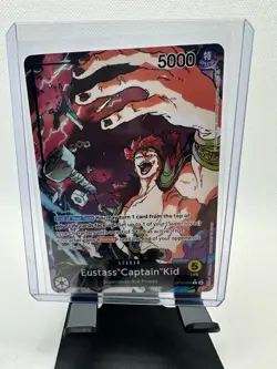 Eustass"Captain"Kid Leader Alt Art One Piece OP10-099 TCG English Card - Image 1