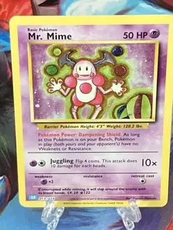 Mr. Mime 013/034 Trading Card Game Classic Holo - Image 1