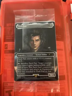Zack Fair Magic the Gathering Promo Card FF7 Rebirth Switch 2 Bonus Sealed - Image 1