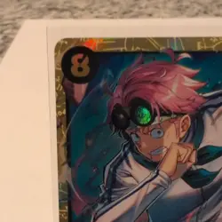 Bandai One Piece Card Game Koby OP11-119 SEC Alt Art Foil 9000 Divine Speed - Image 2