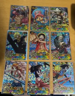 One Piece Berry Match IC Luffy Zoro Sanji 3 Card Set Japanese Bandai - Image 1