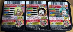 One Piece Berry Match IC Luffy Zoro Sanji 3 Card Set Japanese Bandai - Image 3