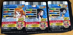 One Piece Berry Match IC Luffy Zoro Sanji 3 Card Set Japanese Bandai - Image 5