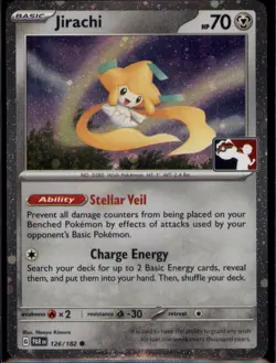 Jirachi Holo Common Prize Pack Series Cards 126/182 NM - Image 1