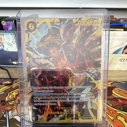 Bandai One Piece Card Game Monkey D. Luffy OP10-118 EN SEC Foil Alt Art 7000 - Image 3