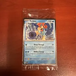 Keldeo 019/086 Chaos Rising Release Day SEALED Promo Card - Image 1