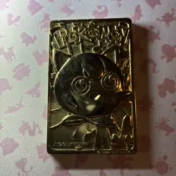 🔥 Pokemon 23K Gold-Plated 1999 Burger King Trading Cards, Set of 3 Mewtwo 🔥 - Image 5