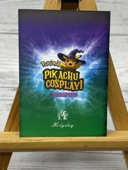 Pikachu as Cosplay Michael Jackson Non- Pokemon Pop Culture Fan Art Trading Card - Image 5