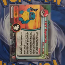 Topps Mint NM TV Animation Edition Squirtle #07 1999 Rare Pokemon Card - Image 2