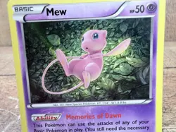 Pokemon- Mew Fates Collide Holo Rare Basic 50HP Card 29/124 English - Image 3