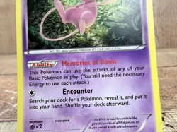 Pokemon- Mew Fates Collide Holo Rare Basic 50HP Card 29/124 English - Image 4
