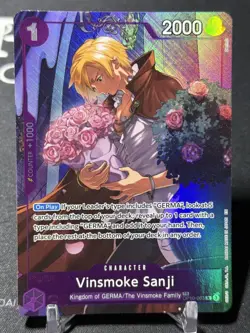 VINSMOKE SANJI - One Piece OP10-063 - TR Treasure Rare R - Legacy of the Master - Image 1