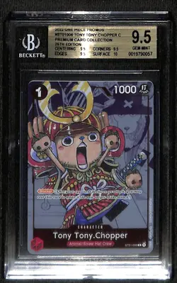 One Piece Tony Tony.Chopper Alternate Art ST01-006 BGS 9.5 - Image 1