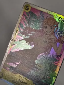 Bandai One Piece CCG Nami OP08-106 Two Legends Special Rare Alt Art Foil - Image 4