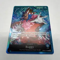 Bandai Buggy Leader OP09-042 Eng Alt Art Foil 5000 - Image 1