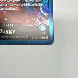 Bandai Buggy Leader OP09-042 Eng Alt Art Foil 5000 - Image 2
