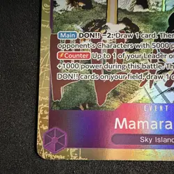 Bandai One Piece Card Game Mamaragan OP15-078 SR Event Holo English Cost 0 - Image 5