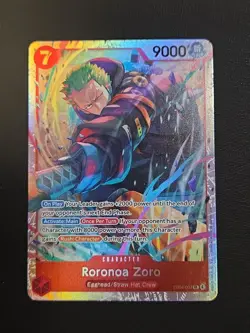 One Piece Roronoa Zoro EB04-007 SR ENGLISH OP15 - Image 1