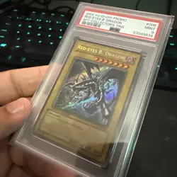 PSA 9 - Red-Eyes Black Dragon - BPT-005 - Secret Rare - Limited Edition - Image 3
